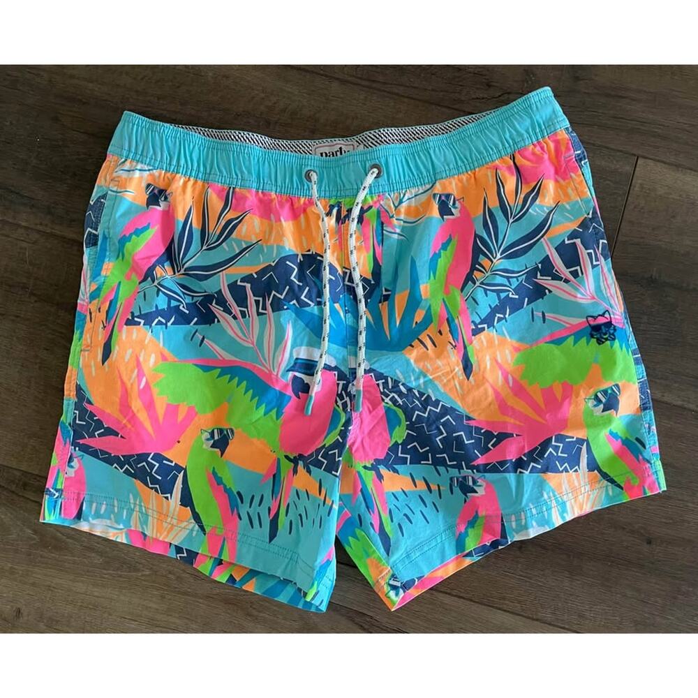 Men’s Part Panty Swim Shorts (Large)